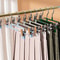 5 Pack Windproof Metal Clothes Hangers With Adjustable Clips Non Slip Pants Coat Drying Hangers For 3