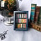 Wooden Pocket Miniature Bookshelf Tiny Book Library Ornament For Desk Shelf And Home Decoration 5