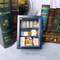 Wooden Pocket Miniature Bookshelf Tiny Book Library Ornament For Desk Shelf And Home Decoration 6