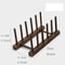 Bamboo Dish Drying Rack With Drainboard Wooden Plate Bowl Cup Organizer For Kitchen Counter 10