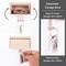 Car Garage Key Holder With Opening Door Space Saving Wall Mounted Key Rack For Home And Garage 2