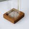 Wooden Incense Holder With Glass Ash Catcher 2