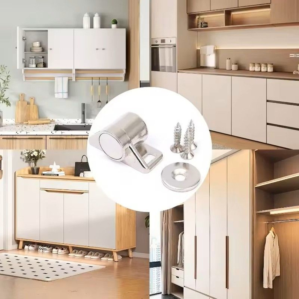 Magnetic Cabinet Door Catches With Screws 2