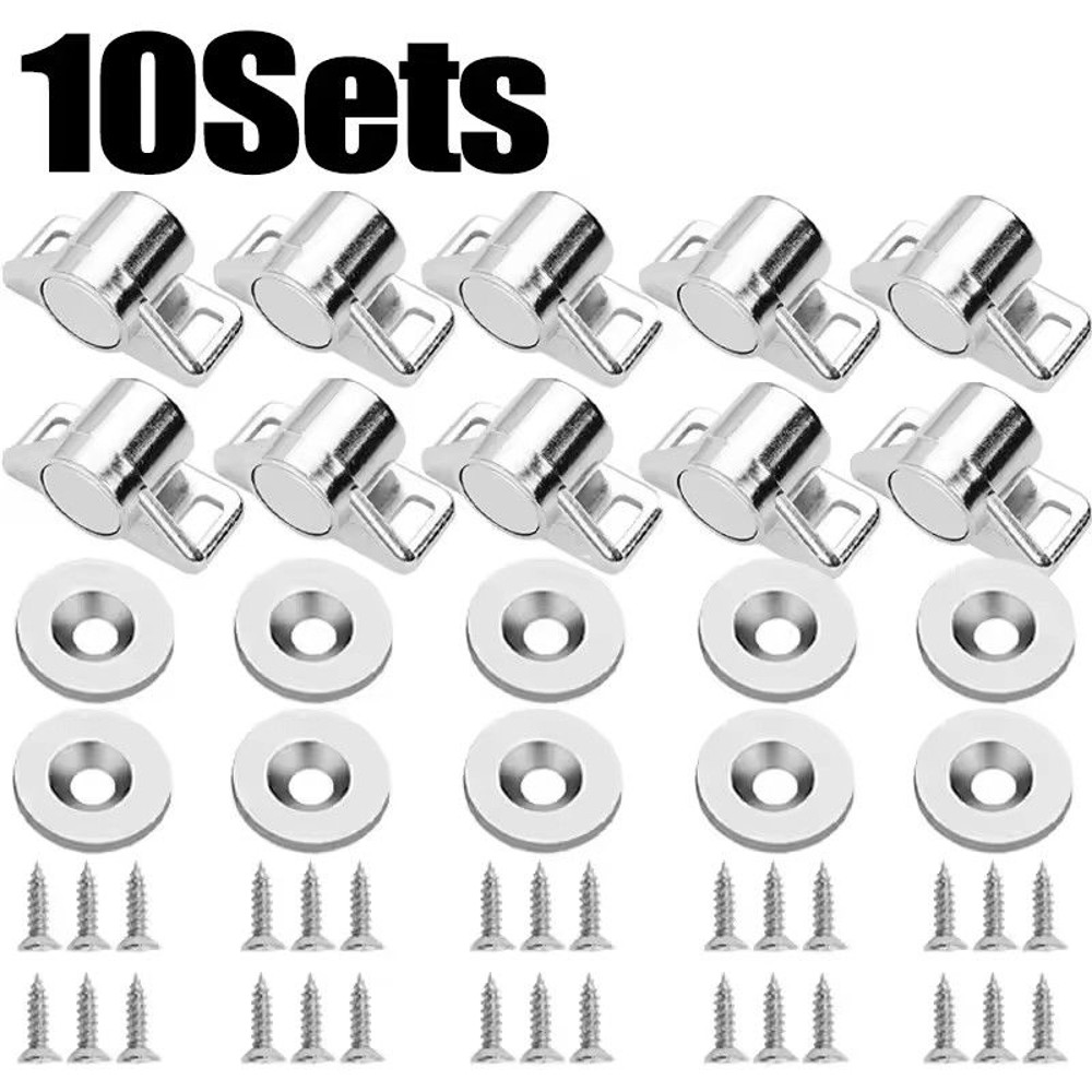 Magnetic Cabinet Door Catches With Screws 12