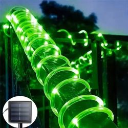 solar led rope lights for outdoor garden
