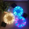 Solar Tube Rope String Lights For Outdoor Decor 5