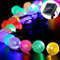 Solar Crystal Globe LED String Lights 5