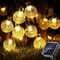 Solar Crystal Globe LED String Lights 6