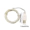 USB LED Silver Wire Fairy String Lights 1