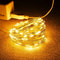 USB LED Silver Wire Fairy String Lights 0
