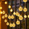 Solar Bubble String Lights For Outdoor Decor 3