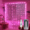 USB LED Curtain String Lights With 8 Modes 10