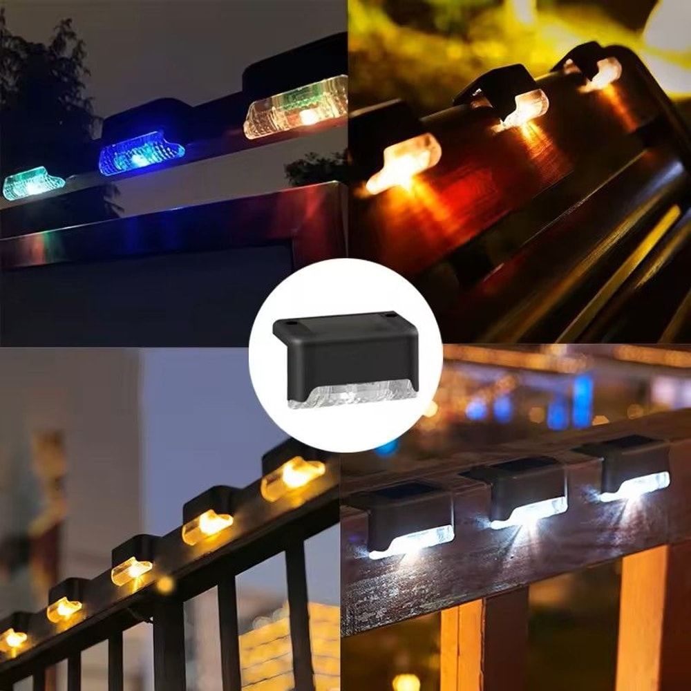 Solar LED Wall And Step Lights 5