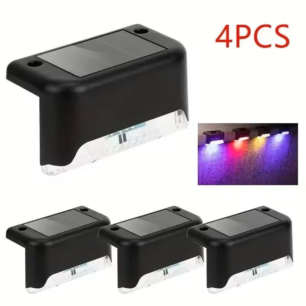 Solar LED Wall And Step Lights 6