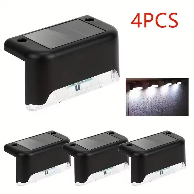 Solar LED Wall And Step Lights 8