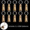 Acrylic LED Wine Bottle Cork String Lights 10 Pack 8