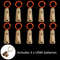 Acrylic LED Wine Bottle Cork String Lights 10 Pack 12