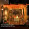 LED Solar Curtain Lights Outdoor 2