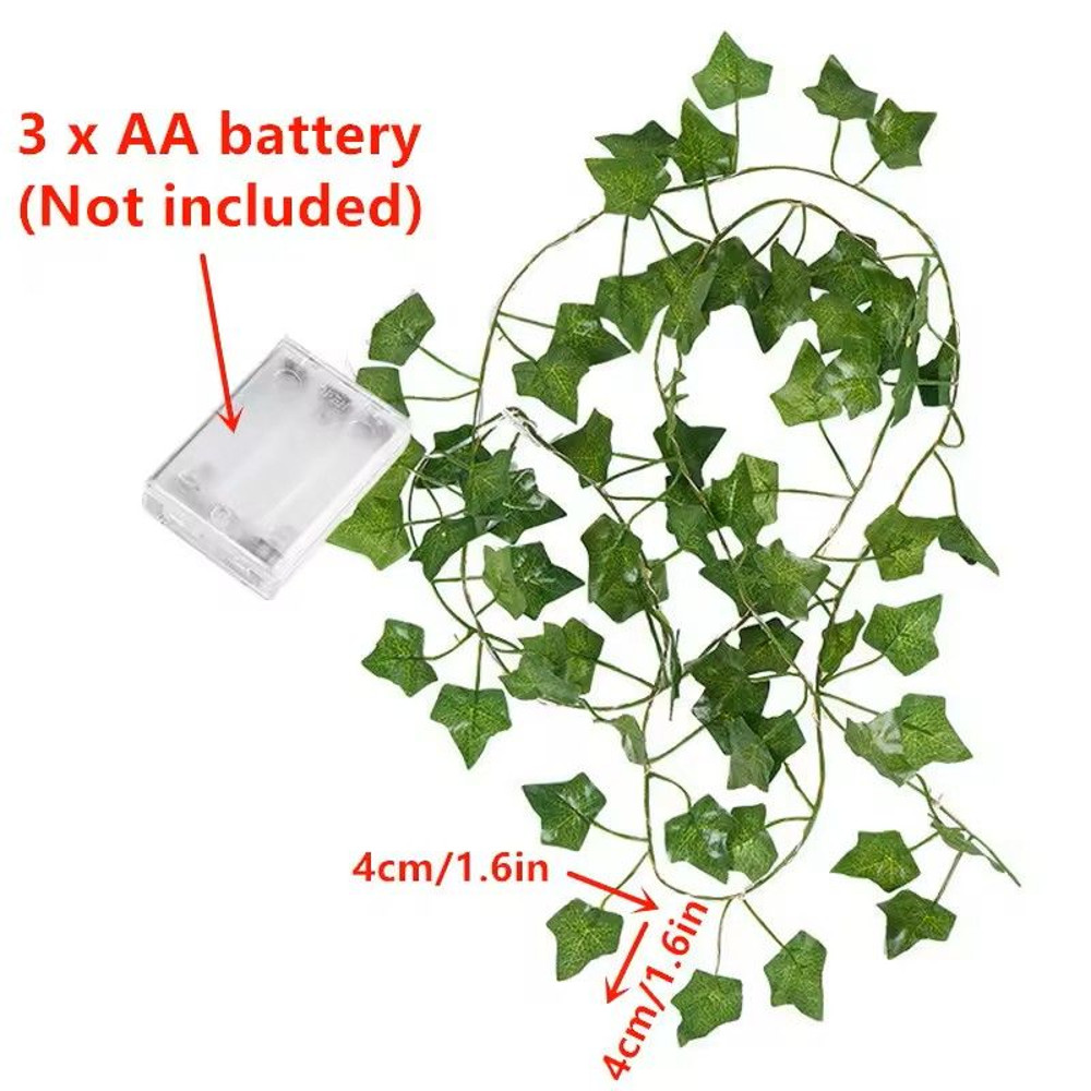 Battery Operated Ivy Vine String Lights 1