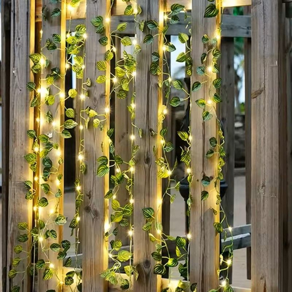 Battery Operated Ivy Vine String Lights 8