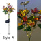 Solar LED Butterfly Flower Light 8