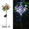 Solar LED Butterfly Flower Light 9