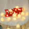White Rose Flower String Lights 4