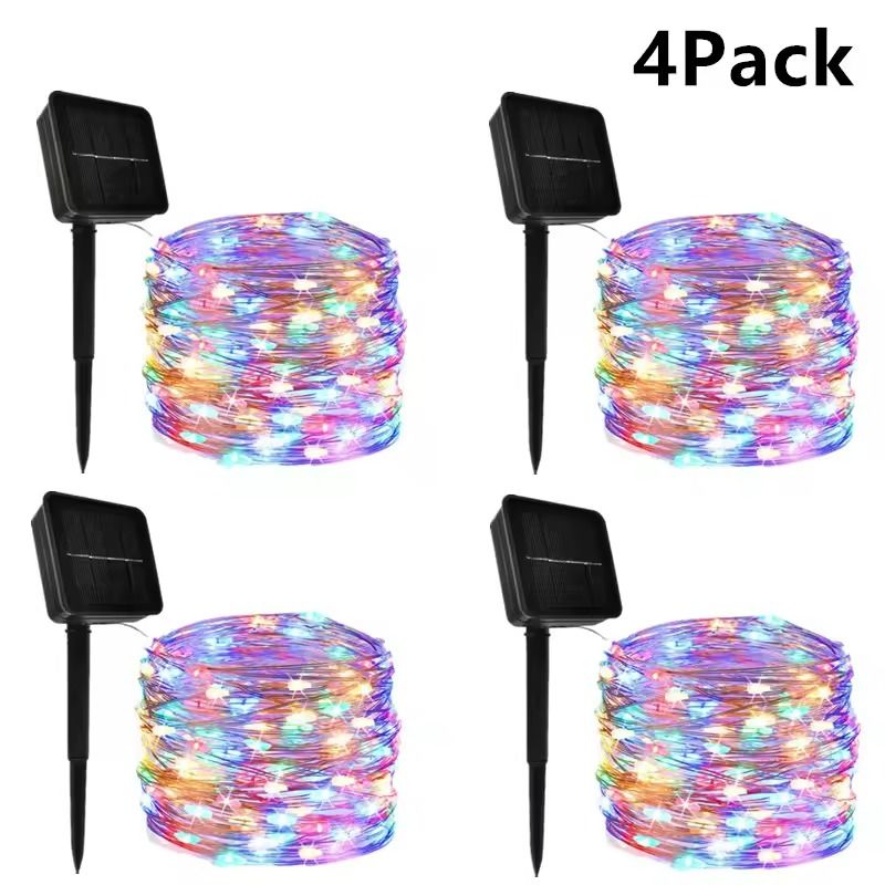 Solar LED Fairy String Lights 732 M Waterproof Outdoor Garden Decor 9