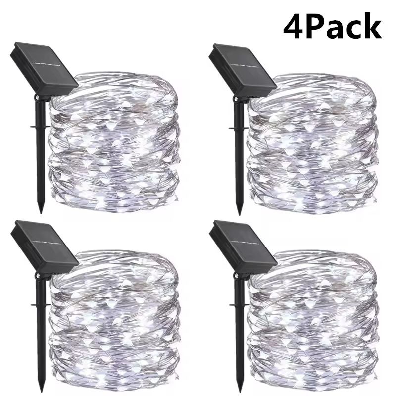 Solar LED Fairy String Lights 732 M Waterproof Outdoor Garden Decor 17