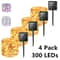 Solar LED Fairy String Lights 732 M Waterproof Outdoor Garden Decor 0
