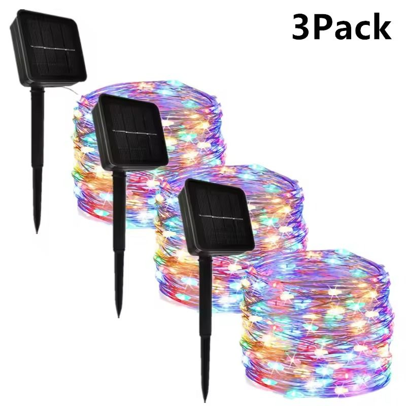 Solar LED Fairy String Lights 732 M Waterproof Outdoor Garden Decor 8