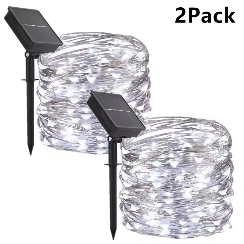 Solar LED Fairy String Lights 732 M Waterproof Outdoor Garden Decor 15