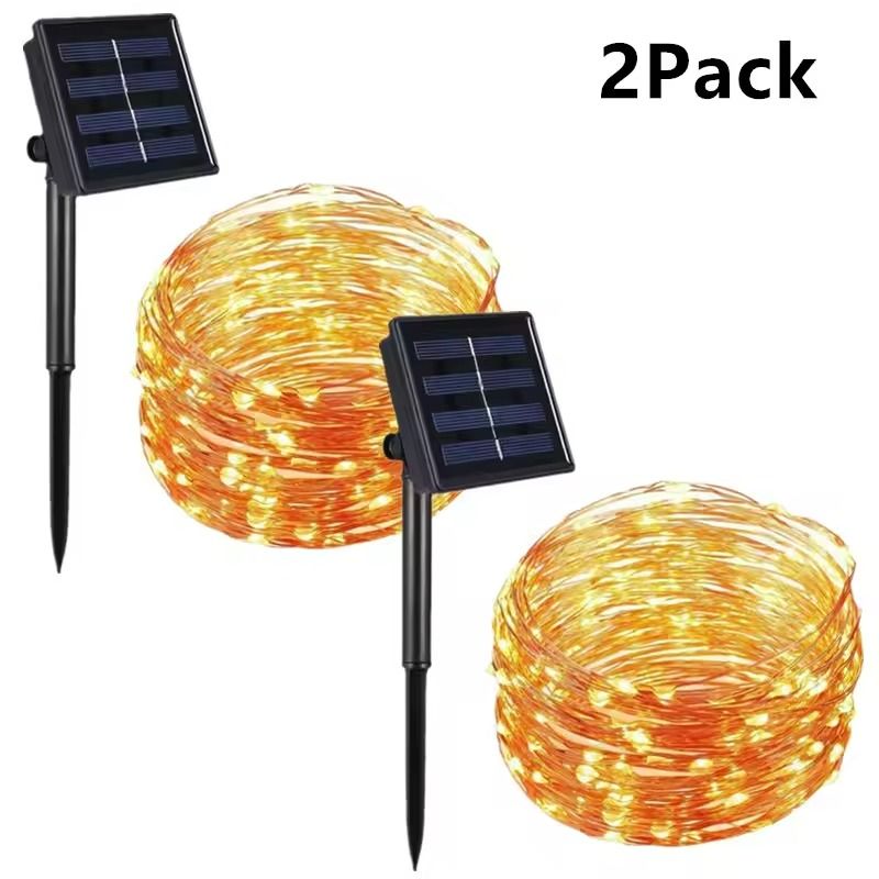 Solar LED Fairy String Lights 732 M Waterproof Outdoor Garden Decor 11