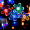 Solar Cherry Blossom String Lights 8Mode Outdoor Sakura LED Garden Decor 6