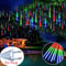 Meteor Rain LED Tube Lights 8Tube Cascading Christmas Light For Outdoor Decor 10