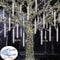 Meteor Rain LED Tube Lights 8Tube Cascading Christmas Light For Outdoor Decor 7