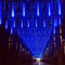 Meteor Rain LED Tube Lights 8Tube Cascading Christmas Light For Outdoor Decor 2