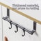 WallMounted Kitchen Towel Rack NoDrill SpaceSaving Dishcloth Holder 5
