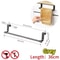 WallMounted Kitchen Towel Rack NoDrill SpaceSaving Dishcloth Holder 9