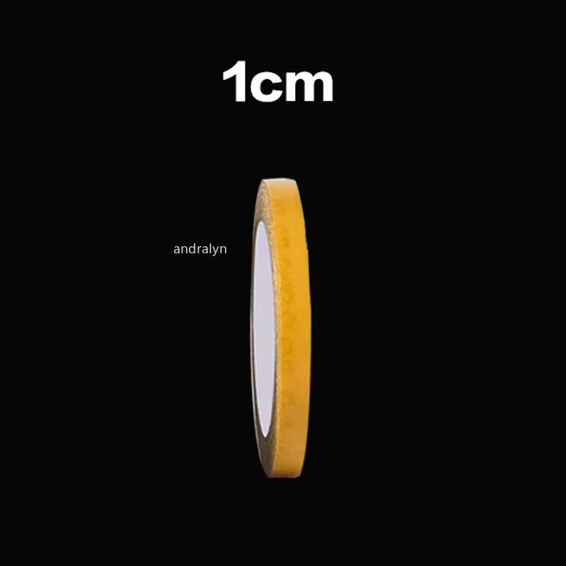 HighViscosity Transparent DoubleSided Fiber Tape Waterproof Adhesive Mesh Roll 10