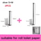 Stainless Steel SelfAdhesive Paper Towel Holder NoDrill Toilet Kitchen Roll Rack 17