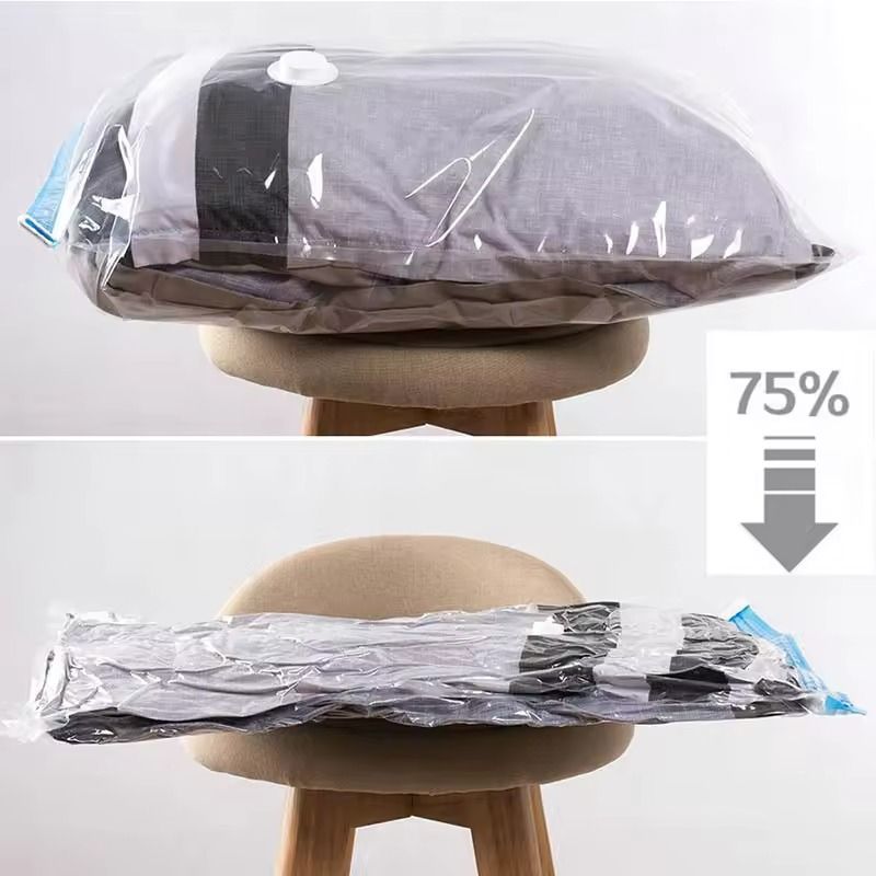 Vacuum Seal Storage Bags SpaceSaving Clothes Blanket Organizer Bags 3