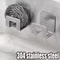 Stainless Steel Sponge Holder SelfAdhesive Sink Drying Rack Kitchen Organizer 4