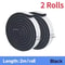 Foam Weather Stripping Tape 2M SelfAdhesive Door Window Seal Windproof SoundProof 12