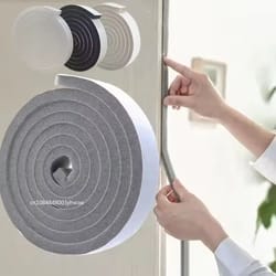 foam weather stripping tape – 2m self-adhesive door & window seal (windproof & sound-proof)