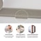 Foam Weather Stripping Tape 2M SelfAdhesive Door Window Seal Windproof SoundProof 5