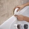 PVC Waterproof SelfAdhesive Sealing Tape OilProof Caulk Strip For Kitchen Bathroom 0