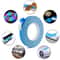 HighTemperature HeatConductive DoubleSided Tape Blue Silicone Thermal Adhesive 2
