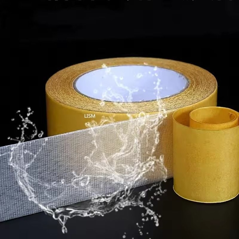 HeavyDuty DoubleSided Mesh Tape Strong Waterproof Carpet Mounting Adhesive 51020m 2