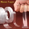 Reusable Transparent Nano Tape DoubleSided Waterproof Acrylic Adhesive 1235M 0